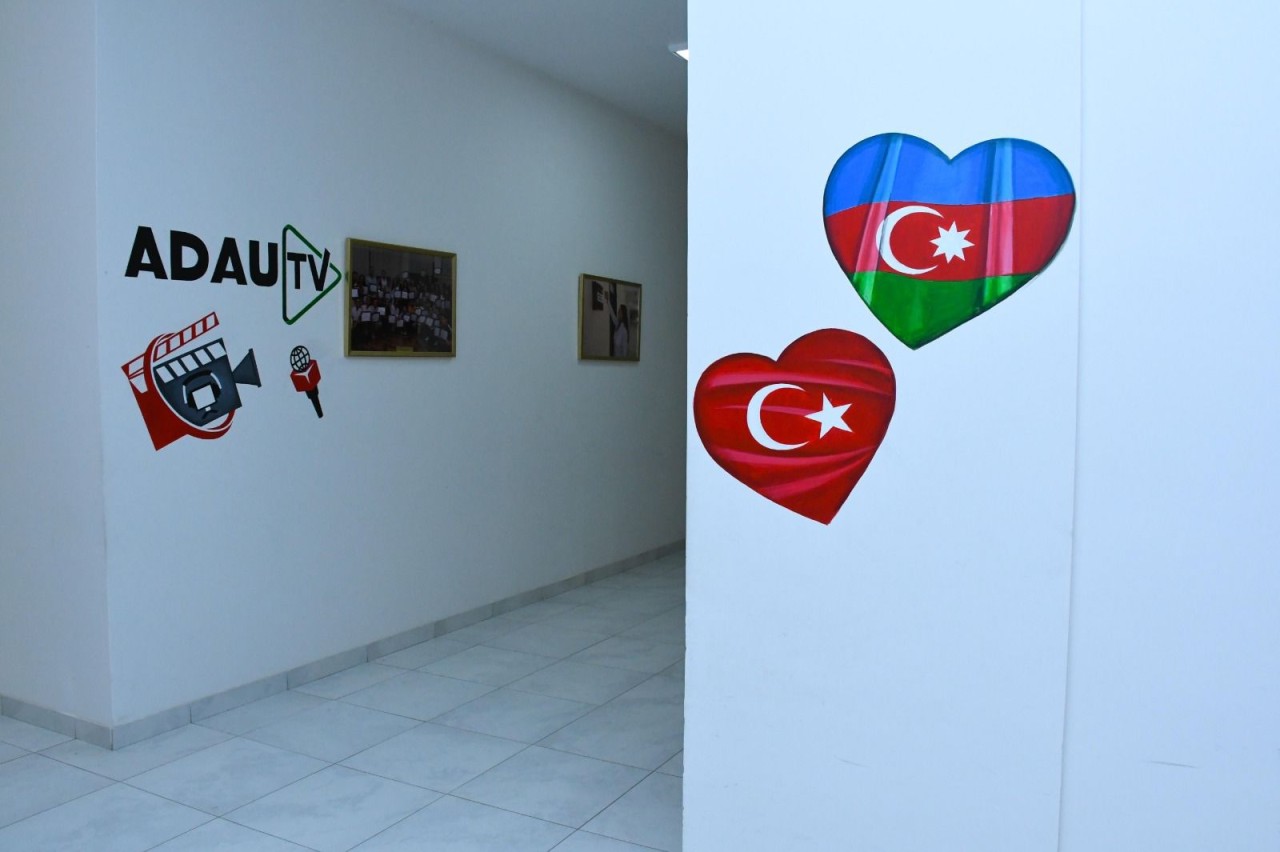 ADAU TV-nin müasir internet televiziyasının studiosu istifadəyə verilib - FOTOLAR